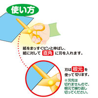 サンスター文具 やってみよう！はじめてのはさみ 4450010A 1丁