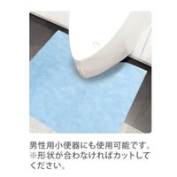 オカトー 使いすてトイレマット 15枚入 グリーン 4905016015054 1個