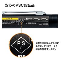 サンワサプライ 赤色レーザーポインター LP-RD315BKN 1個（直送品）
