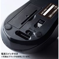 サンワサプライ ワイヤレスマウス 無線 静音 3ボタン 小型 ブルーLED MA-WBSK315W 1個