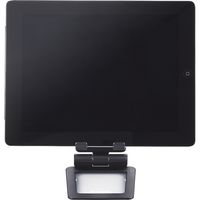 タブレット用スタンド アルミスタンド 角度調節可能 ブラック TB-DSCHALBK エレコム 1個 TB-DSCHALBK（直送品）