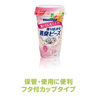 猫トイレま くだけ 香り広がる消臭ビーズ やさしいピュアフローラルの香り 450ml 2個 ユニ・チャーム