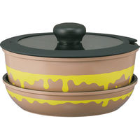 スケーター ディズニー 取っ手が外れる鍋&フライパン 23-0474-021 1箱（直送品）