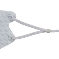 アーテック エアマスク 大人用フリーサイズ 2枚入 ライトグレー 51513 1袋(2枚入)