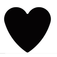 花岡 デコパンチ スタンダードパンチ ハート DSP0025 1個