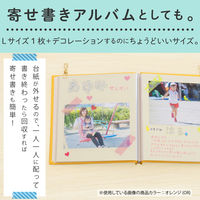 セキセイ ライトフリーアルバム フレーム(ホワイト) XP-5308-70 1冊