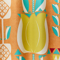 スミノエ DESIGNLIFE カーテン チューリッペン ブルー AS-V1365-220240OR １セット(2枚入)（直送品）