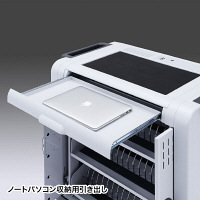 サンワサプライ iPad・タブレットトロリー（48台収納） 幅901×奥行542×高さ926mm CAI-CAB24 1台（直送品）