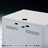 サンワサプライ ノートパソコン収納キャビネット 幅500×奥行420×高さ478mm CAI-CAB3 1台（直送品）