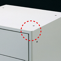 サンワサプライ ノートパソコン収納キャビネット 幅450×奥行400×高さ700mm CAI-CAB4-5DN 1台（直送品）