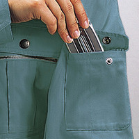 自重堂　制服百科　長袖ブルゾン　ミストブルー　５Ｌ　45600（直送品）