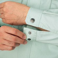 自重堂　制服百科　長袖ブルゾン　シルバー　ＬＬ　84500（直送品）