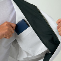 自重堂　制服百科　エコ製品制電長袖ブルゾン　シックブラツク　４Ｌ　86000（直送品）