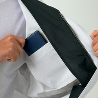 自重堂　制服百科　エコ製品制電長袖ブルゾン　シックブラツク　５Ｌ　86000（直送品）