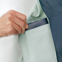 自重堂　制服百科　接触冷感長袖ブルゾン　アースグリーン　ＬＬ　86200（直送品）