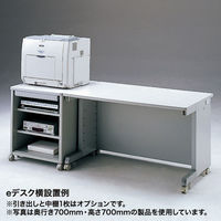 サンワサプライ プリンタ台/スタンド/ラック eデスク Pタイプ 幅600×奥行550×高さ500mm ED-P6055LN 1台（直送品）