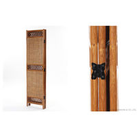 サンフラワーラタン ラタンスクリーン 両面張り 3連タイプ S720-3HR 1台（直送品）