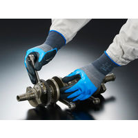 ショーワグローブ ショーワ ニトリル背抜き手袋 NO376R ホールド オイル&ナックル L NO376R-L 1双 778-7278