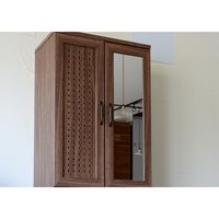 佐藤産業 GENKA ジェンカ シューズボックス ブラウン 幅580×奥行350×高さ1732mm GK175-60 1台（直送品）