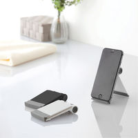 エレコム スマホ用スタンド/コンパクト/ホワイト P-DSCMPWH 1個