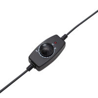 【カー用品】ボンフォーム 送風クッション クールジェットUSB 角型 USB給電 45x50cm ブラック 5465-02BK 1枚（直送品）