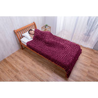 ファミリー・ライフ からだにフィットする発熱毛布 04109 1セット(3色入)