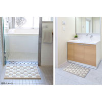 イシガキ karari珪藻土フィットタイルバスマットL ベージュ HO1912 1個