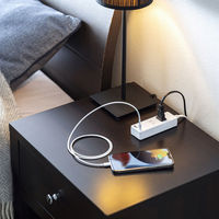 延長コード 電源タップ 2m 2P（ピン） 2個口 シャッター ホワイト TAP-B101UC-2W サンワサプライ 1本