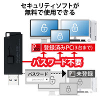 SSD 外付け 500GB USB3.2 Gen2 超小型 スライド式 ブラック ESD-EHL0500GBK エレコム 1個