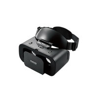 VRゴーグル スマホ用 VR ヘッドマウントディスプレイ チルトアップ ブラック VRG-TL01BK エレコム 1個（直送品）