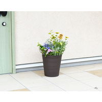 【アウトレット】再値下げ アップルウェアークラフトポット 21型 ダークブラウン 4.5L 208mmΦ×228mm 鉢