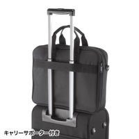 サンワサプライ マチ拡張PCバッグ(14インチワイド・ブラック) BAG-W3BK 1個（直送品）