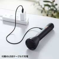 サンワサプライ ハンドマイク型拡声器スピーカー MM-SPAMP11N 5個（直送品）