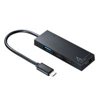 USBハブ　USB3.2Gen1　USB-C　USB3.2Gen1×1、USB2.0×3　USBポート 5個（直送品）