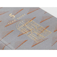 ミドリ 日記　５年連用　扉　京織 12906006 4冊（直送品）