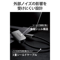 USB Type-C 変換ケーブル ( タイプC to HDMI ) シルバー ECAD-CHDMIQGM2 エレコム 1個