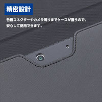 Surface Pro 9/Pro9 With 5G ケース ソフトレザー ブラック TB-MSP9PLF2BK エレコム 1個