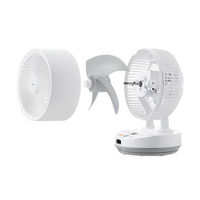 YAMAZEN 18cm DCサーキュレーター 熱中症警戒運転 温度設定3段階 上下・左右首振り YAR-WED182(W) 1台