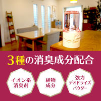 消臭剤 芳香剤 置き型 お部屋のスッキーリ 広い空間用 ルーミーリッチフローラルの香り 400mL 1セット（3個） アース製薬