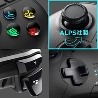 デジフォース DF D0042BK ワイヤレスコントローラー 任天堂Switch 1個（直送品）