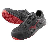 ミズノ オールマイティ LSII52L BOA ブラック×レッド 27.0cm F1GA220209 1足