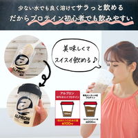 ギフトカード　御礼熨斗　内祝い　贈り物に　ALPRON WPC プロテイン お試しセット (30g×6個 約6食)　二重封筒（直送品）