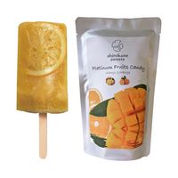 【桐箱入りギフトカード】御祝熨斗　お祝い　贈り物に　「shirokane sweets TOKYO」シーズナルフルーツアイスキャンディ涼菓特（直送品）