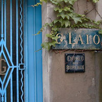 グリーティング　カード G・ラロ 縁取りカード１０枚セット 多目的（カード１０枚、封筒１０枚） ブルー 1パック（直送品）