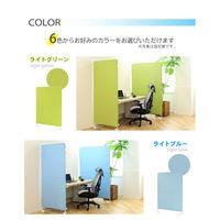 ネットフォース ライトスクリーン キャスター付 幅900×高さ1800mm ライトグリーン NF-LSC-1809-C4A2-AW 1台（直送品）