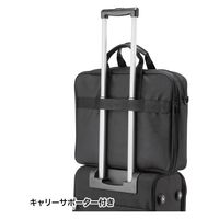サンワサプライ マチ拡張PCバッグ(15.6インチワイド・ブラック) BAG-W4BK 1個（直送品）