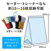 コモライフ マチ付衣類用圧縮袋 390613 1袋