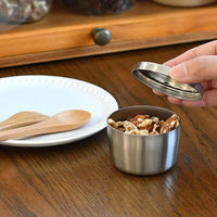 ヨシカワ ステンレス まる缶 容量100ml AN0202 1セット(5個)（直送品）