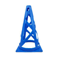 マーカー三角コーン 4色セット 16個入 MSC-16P ミニカラーコーン マーカーコーン