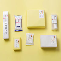 ササガワ プリンター対応シール札紙A5 花柄 24-1918 1冊(200片入)